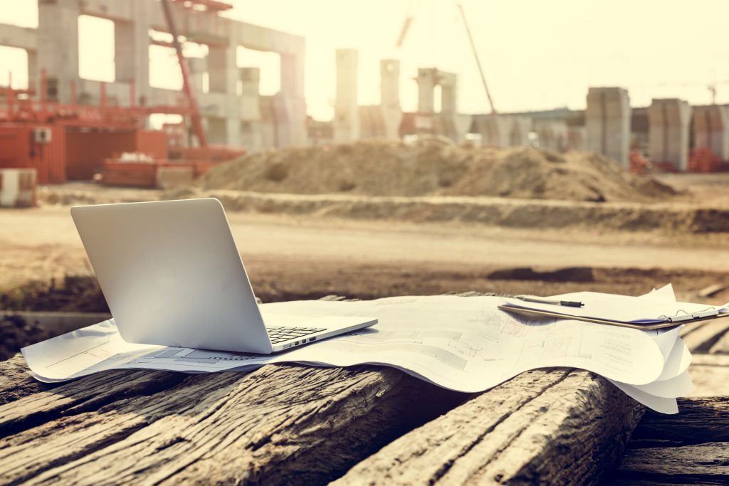 Plataforma de obras para encontrar obras em andamento 
